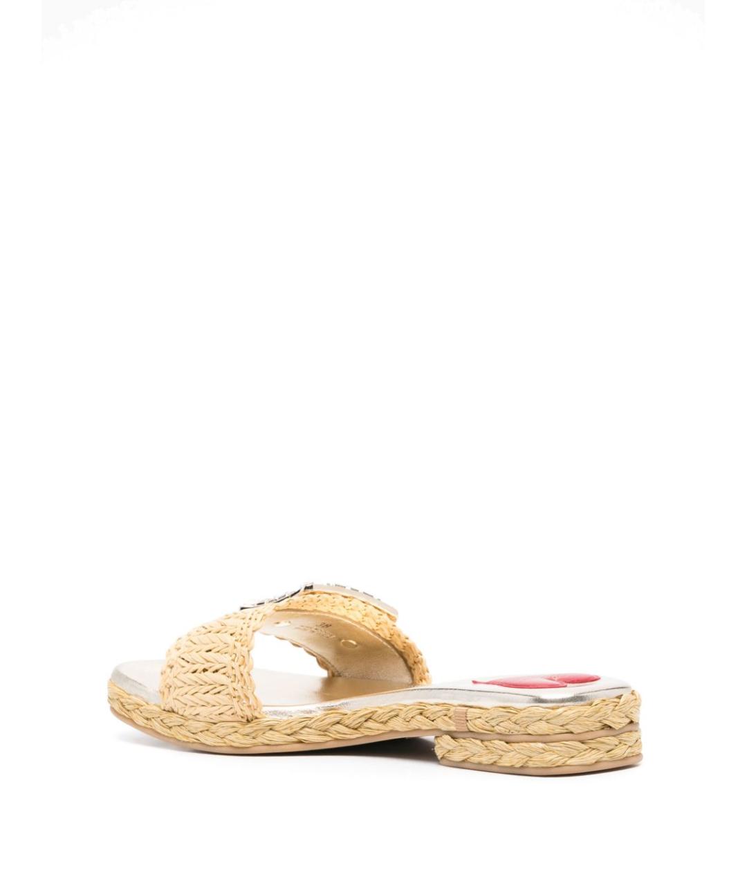ROGER VIVIER Желтые шлепанцы, фото 3