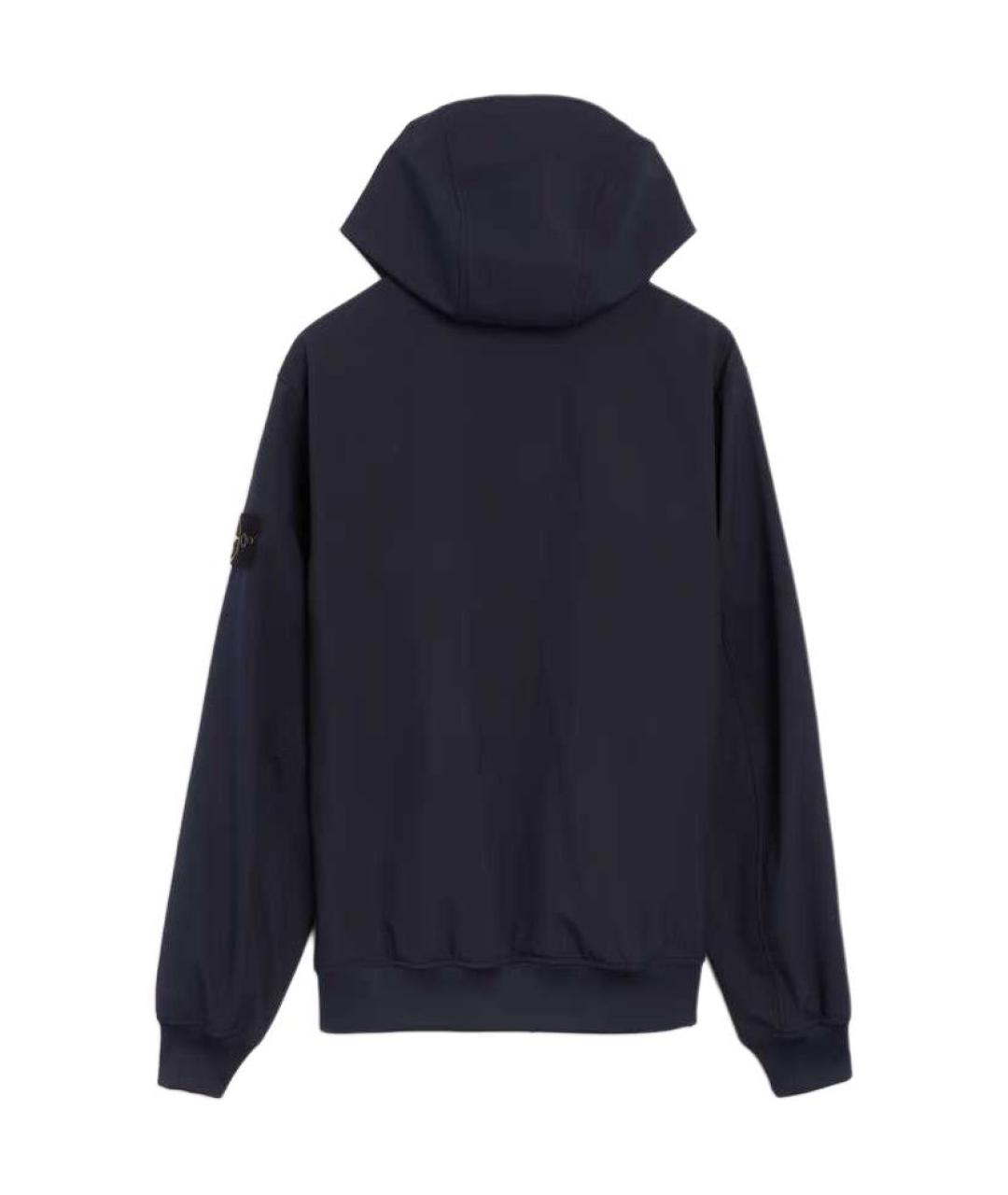 STONE ISLAND Темно-синяя куртка, фото 2