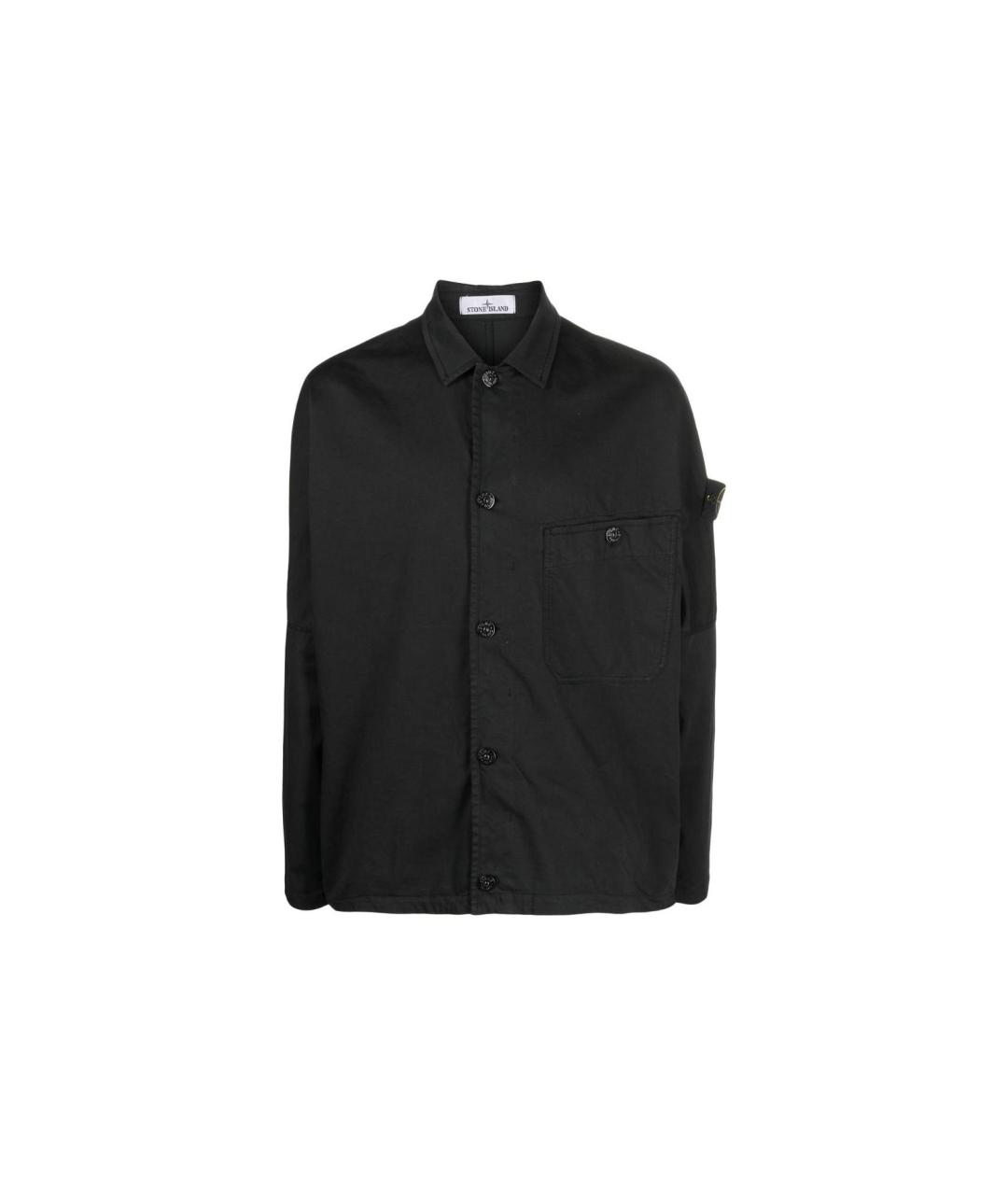 STONE ISLAND Черная куртка, фото 1