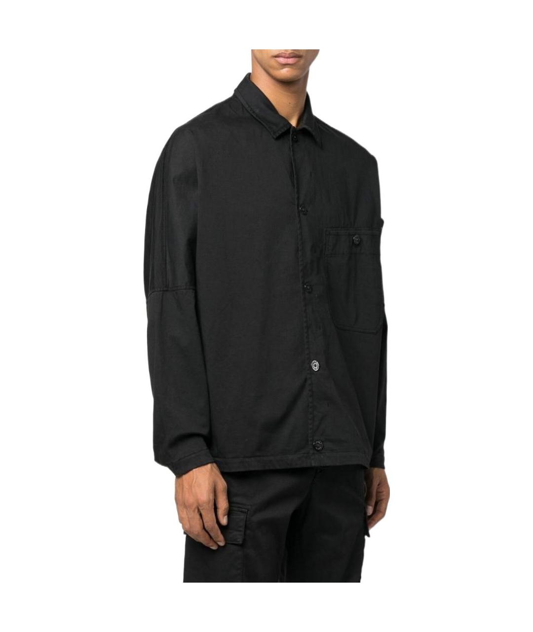 STONE ISLAND Черная куртка, фото 3