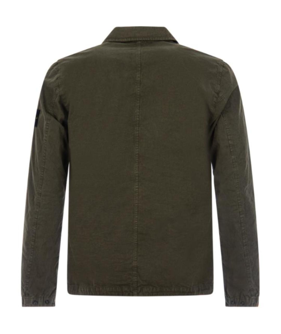 STONE ISLAND Зеленая куртка, фото 2
