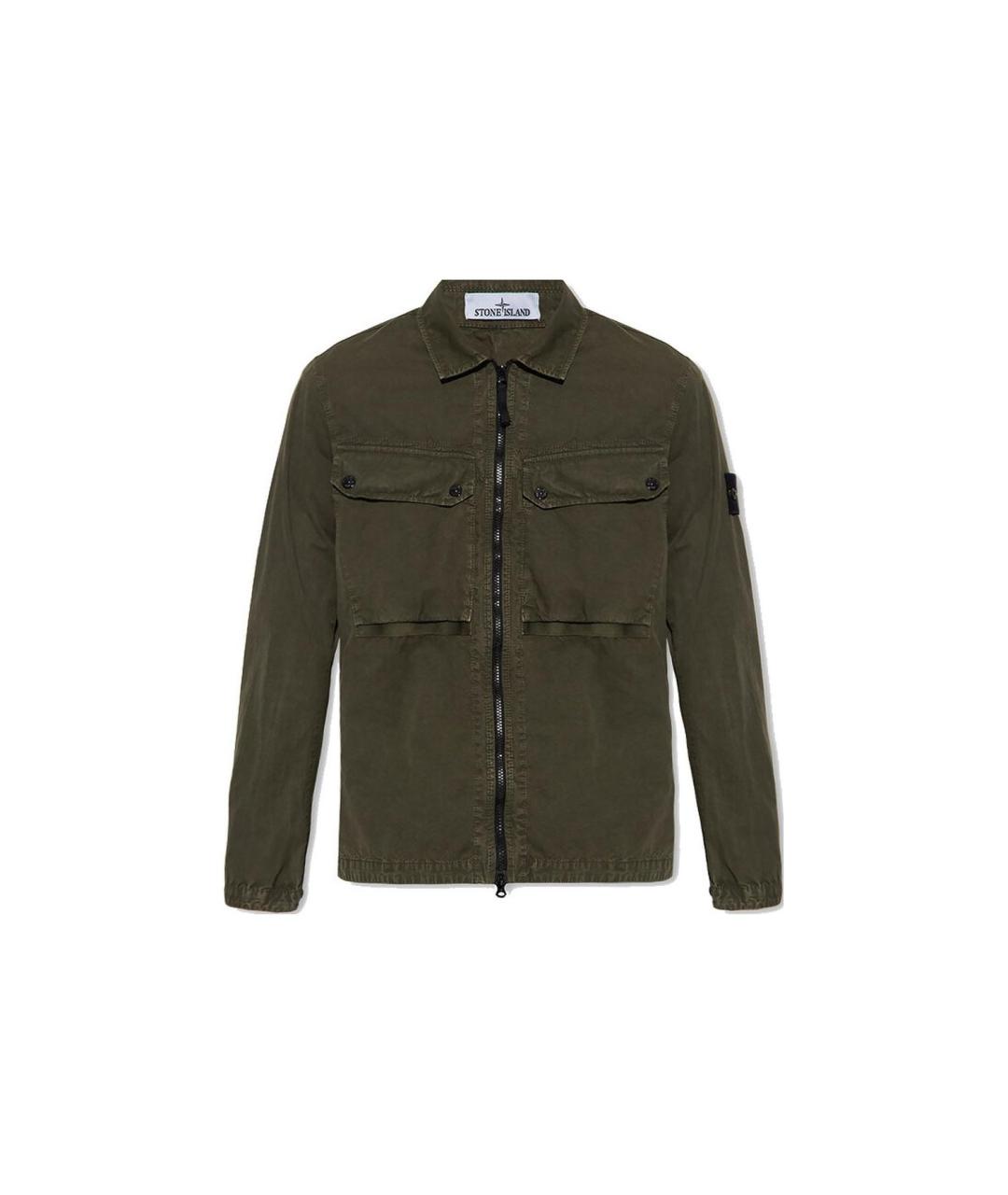 STONE ISLAND Зеленая куртка, фото 1