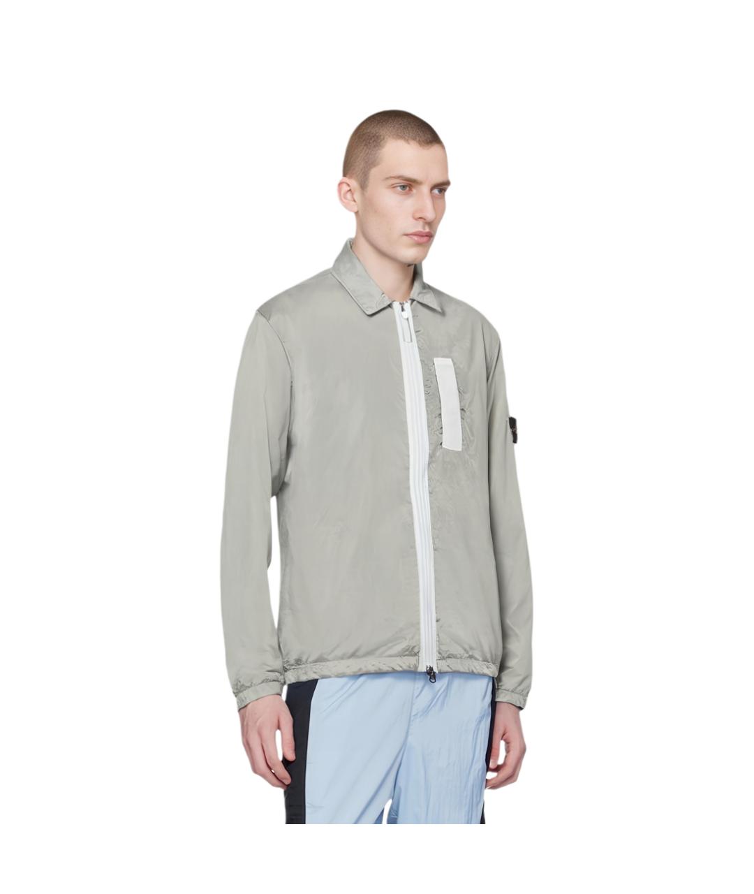 STONE ISLAND Серая куртка, фото 2