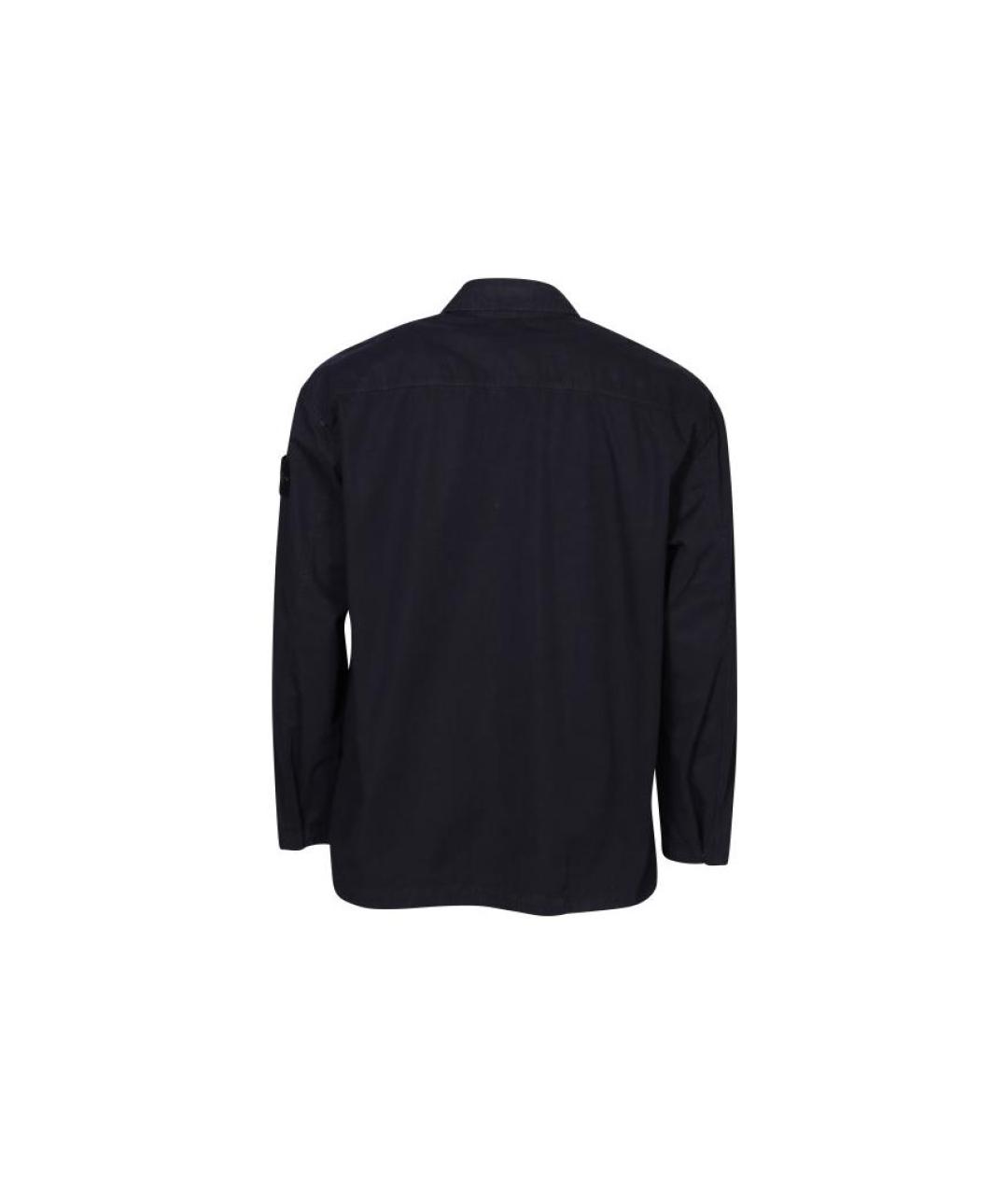 STONE ISLAND Темно-синяя куртка, фото 2