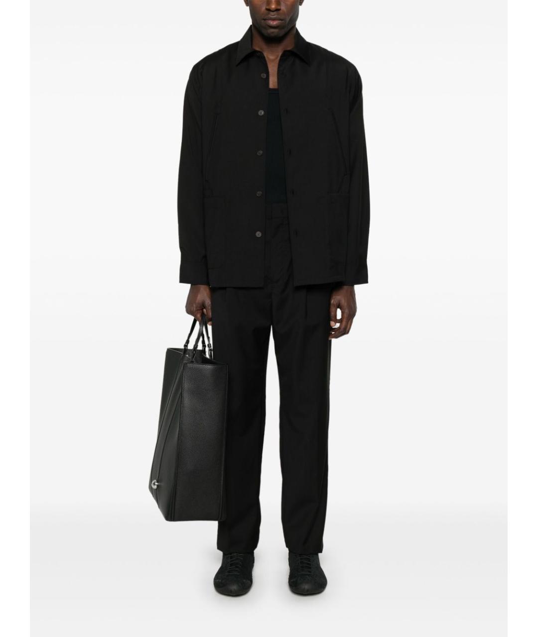 EMPORIO ARMANI Черная шерстяная куртка, фото 3