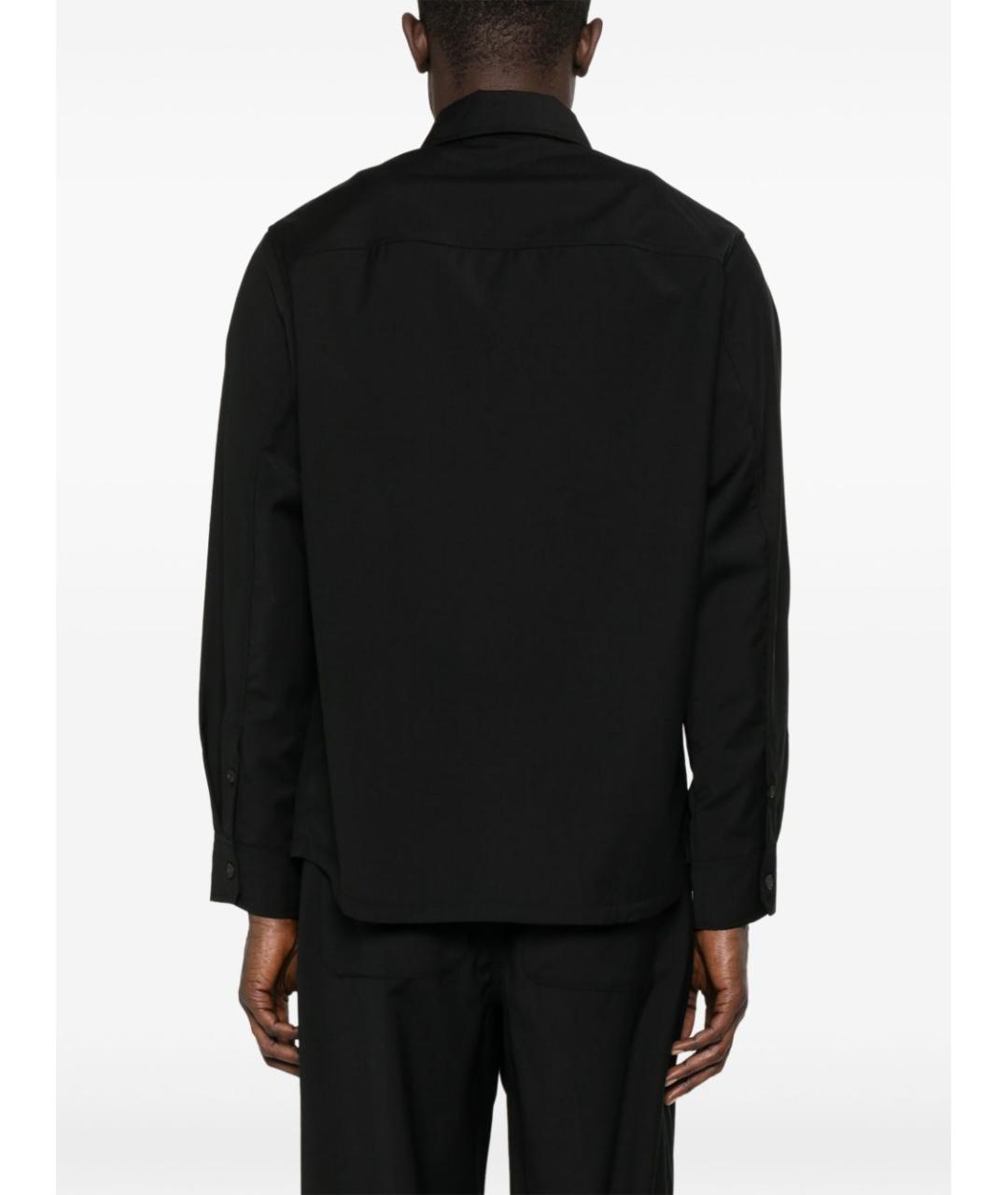 EMPORIO ARMANI Черная шерстяная куртка, фото 2