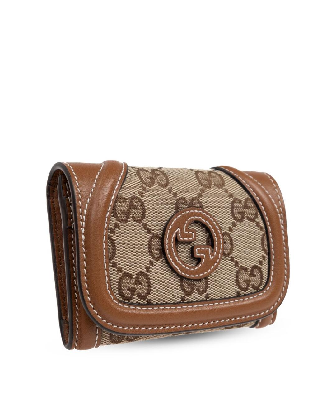 GUCCI Бежевый кошелек, фото 4