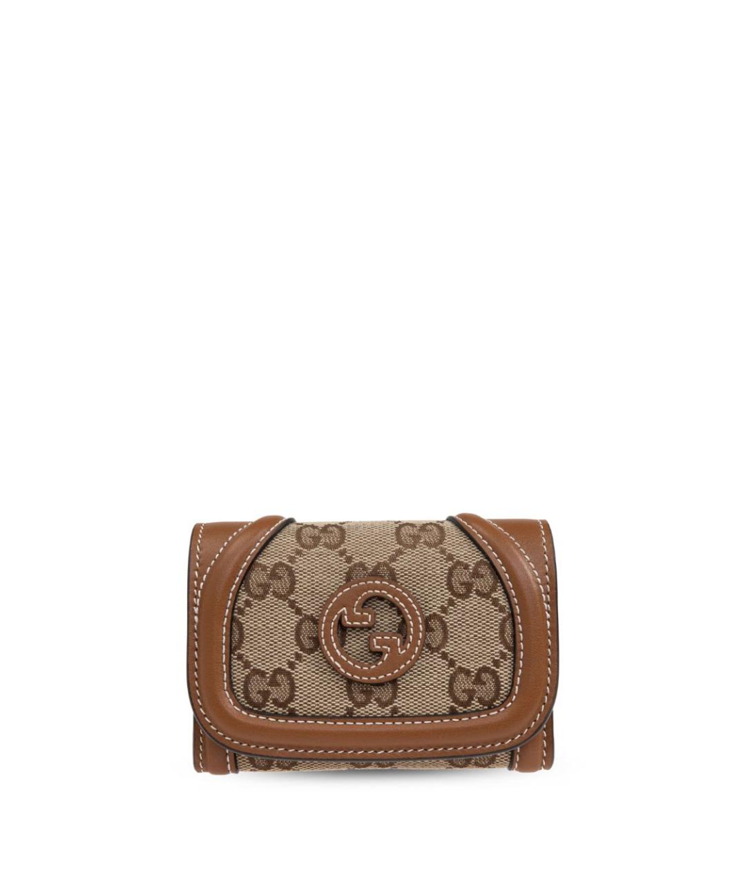 GUCCI Бежевый кошелек, фото 1
