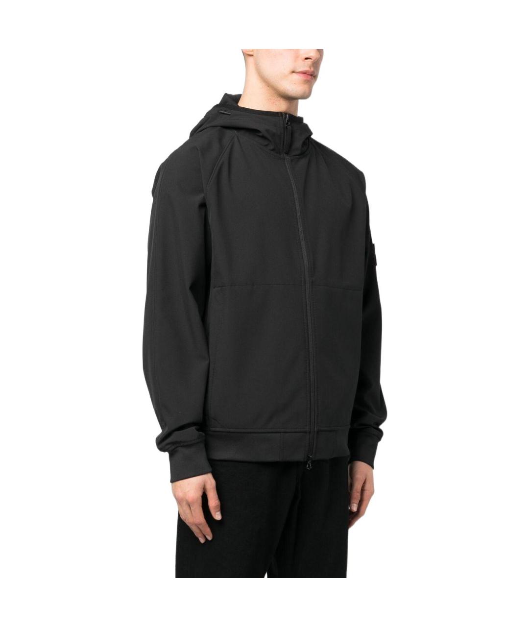 STONE ISLAND Черная куртка, фото 4