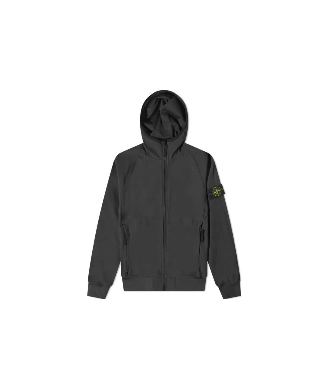 STONE ISLAND Черная куртка, фото 1