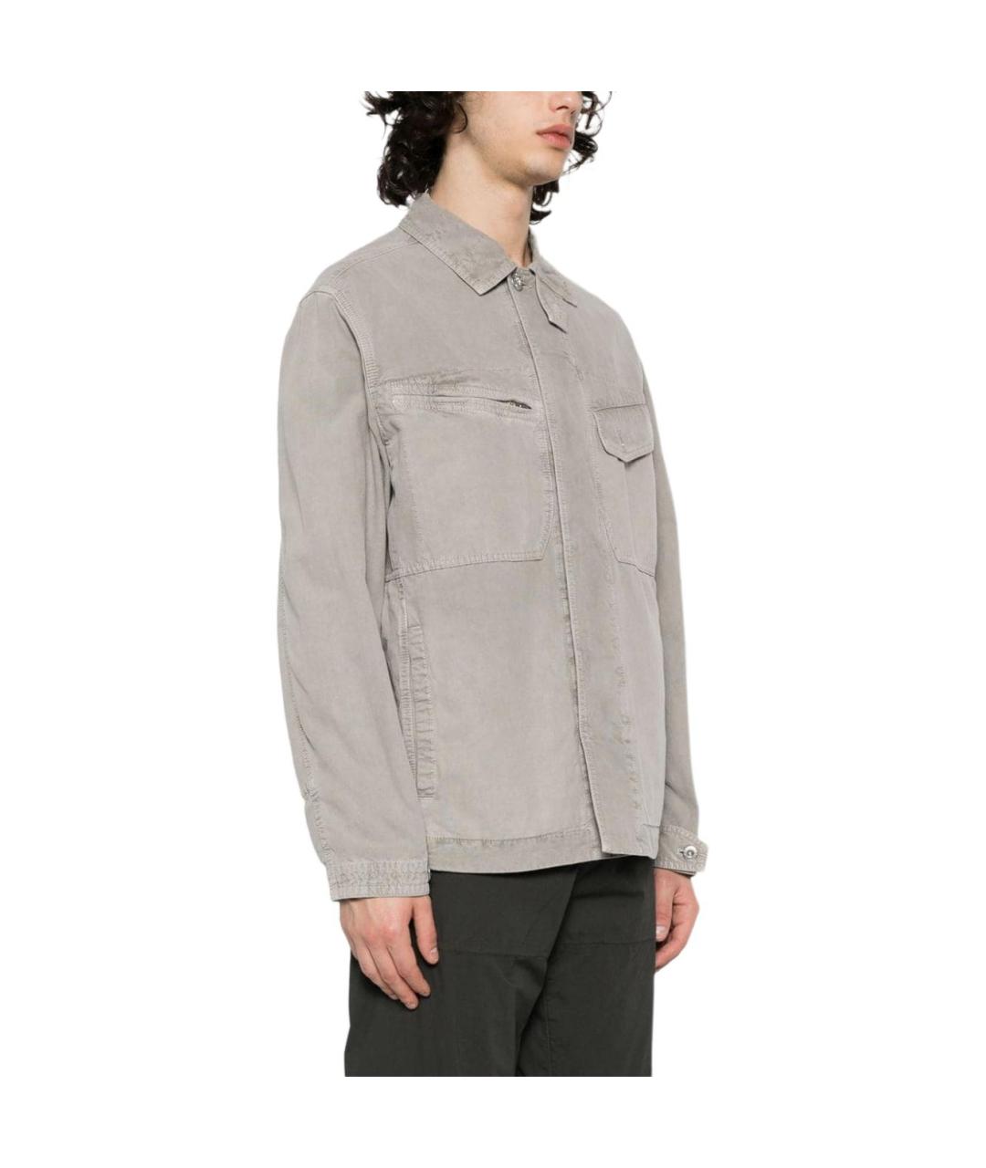 STONE ISLAND Серая куртка, фото 4