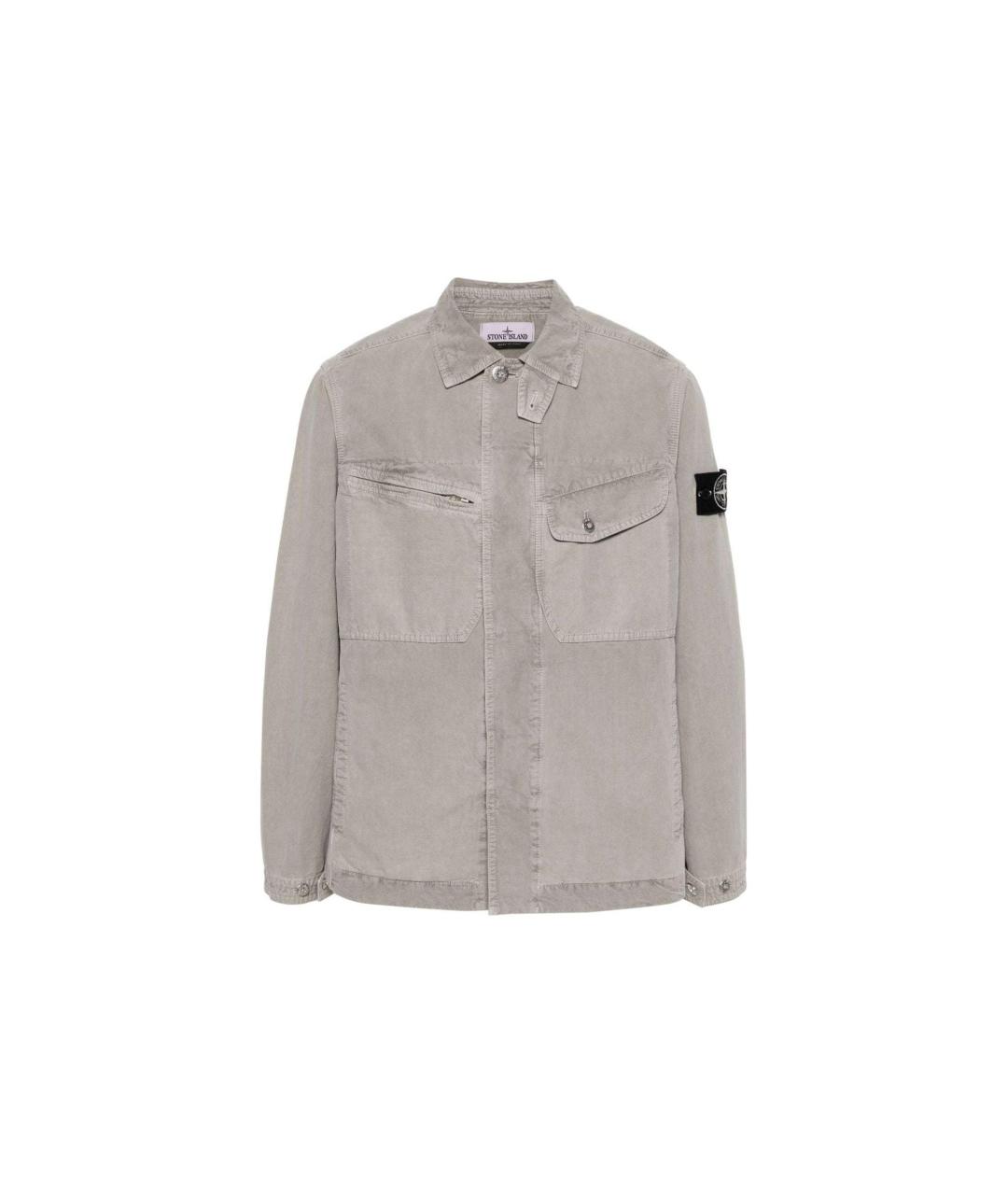 STONE ISLAND Серая куртка, фото 1