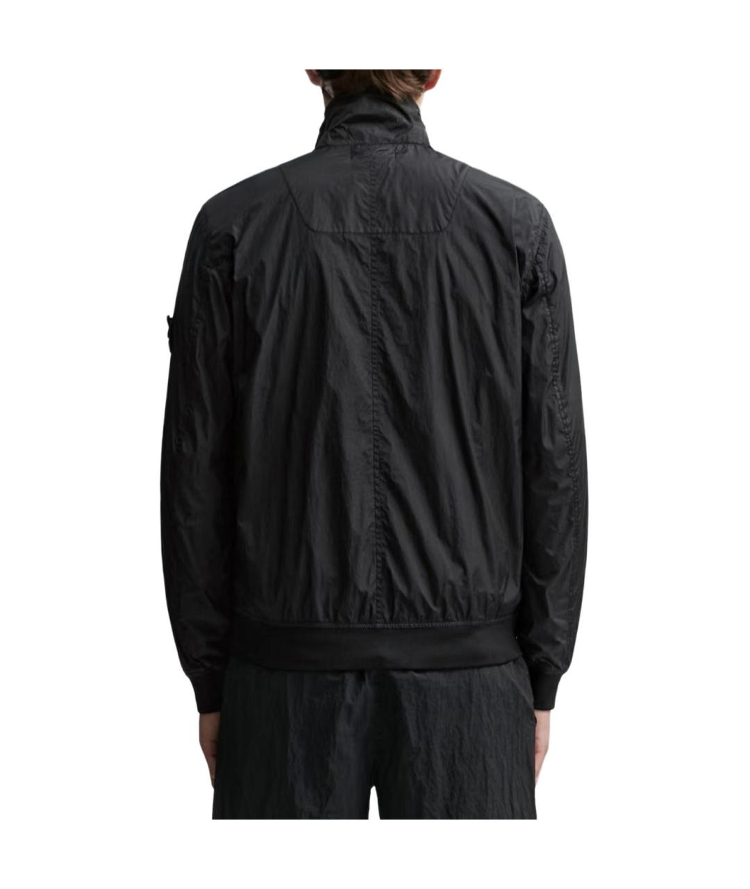 STONE ISLAND Черная куртка, фото 4