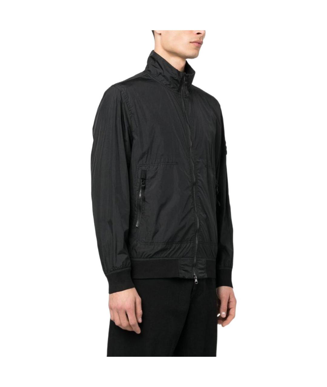 STONE ISLAND Черная куртка, фото 4