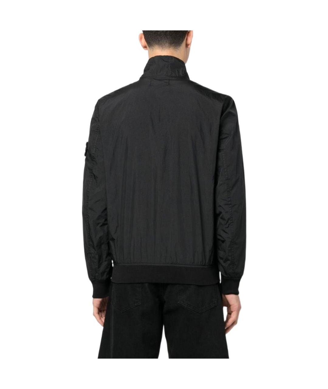 STONE ISLAND Черная куртка, фото 3