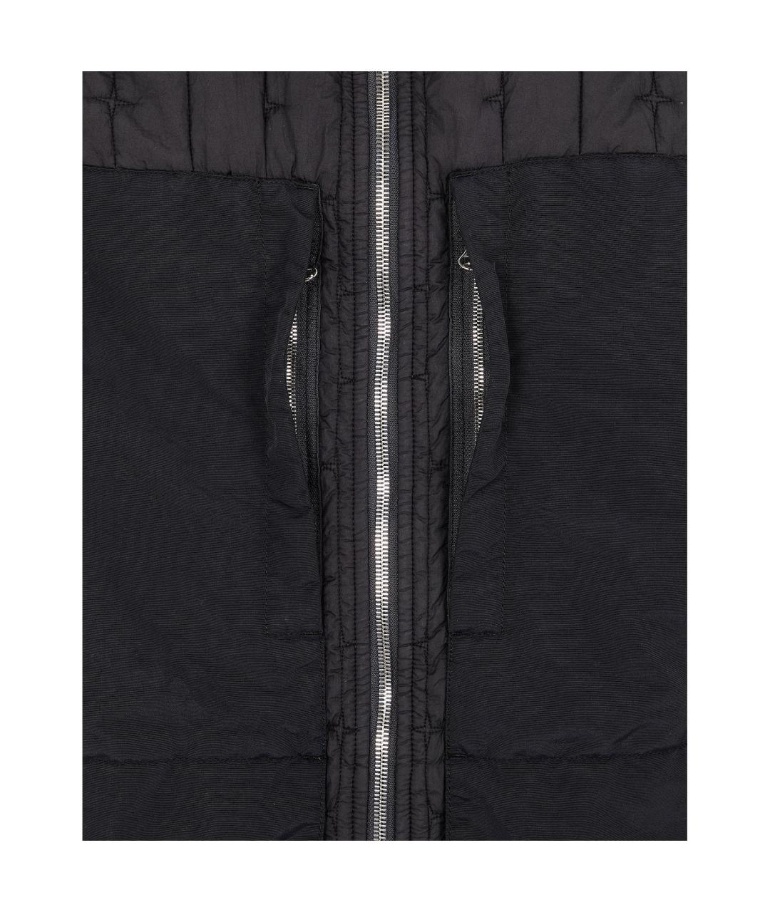 STONE ISLAND Черная куртка, фото 4