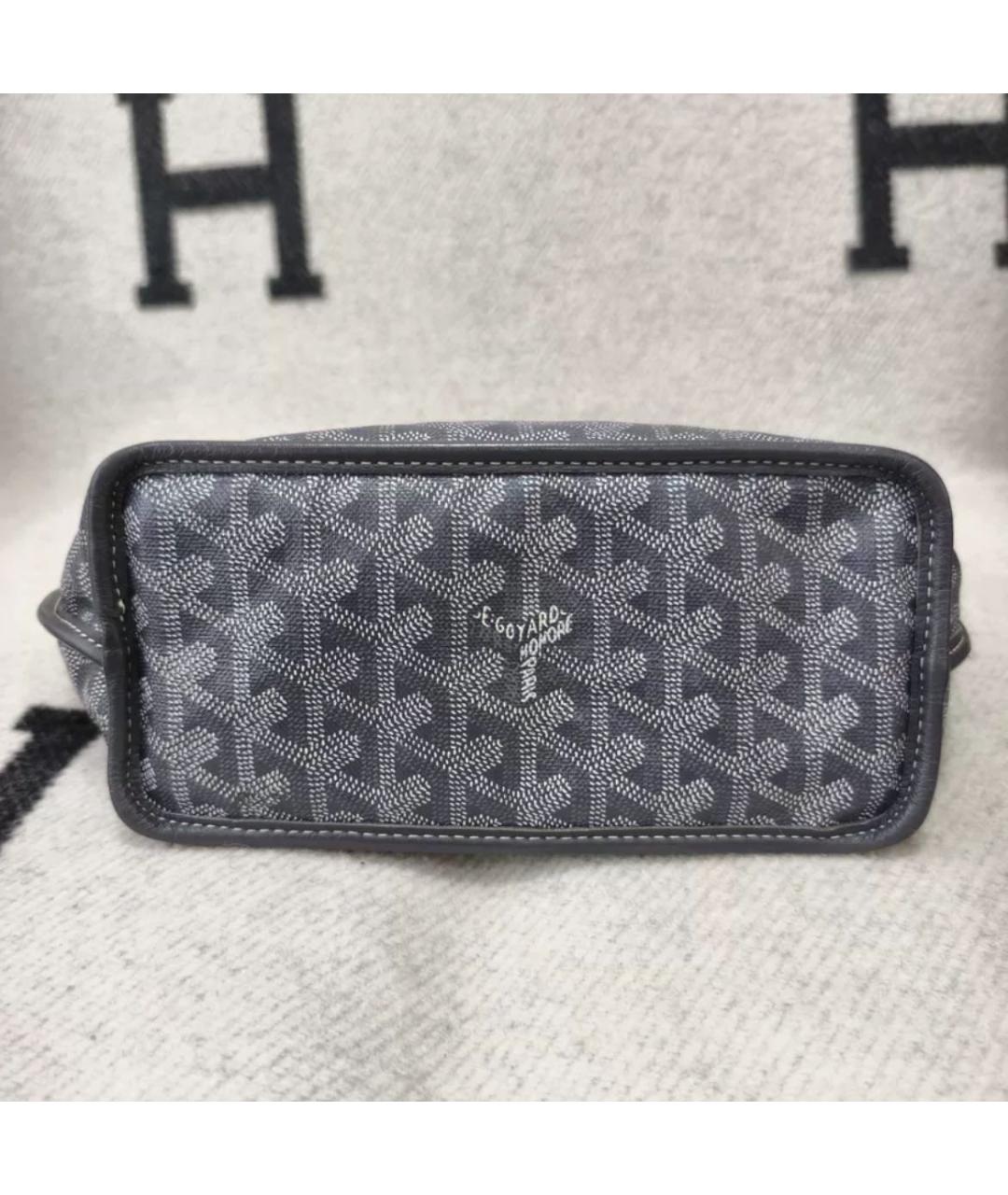 GOYARD Серая сумка через плечо, фото 3