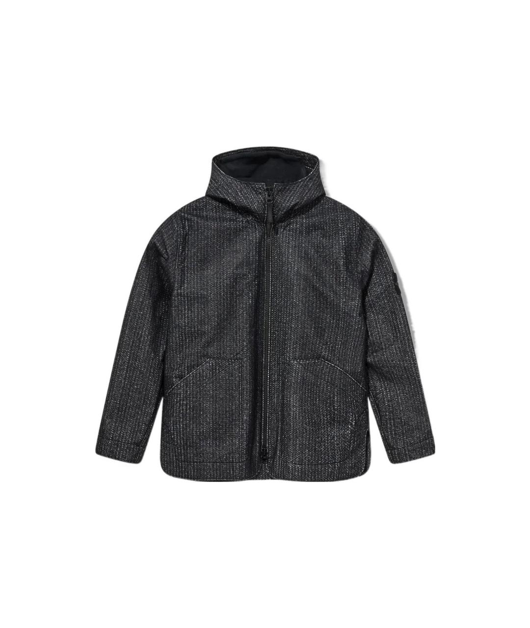 STONE ISLAND Черная куртка, фото 1