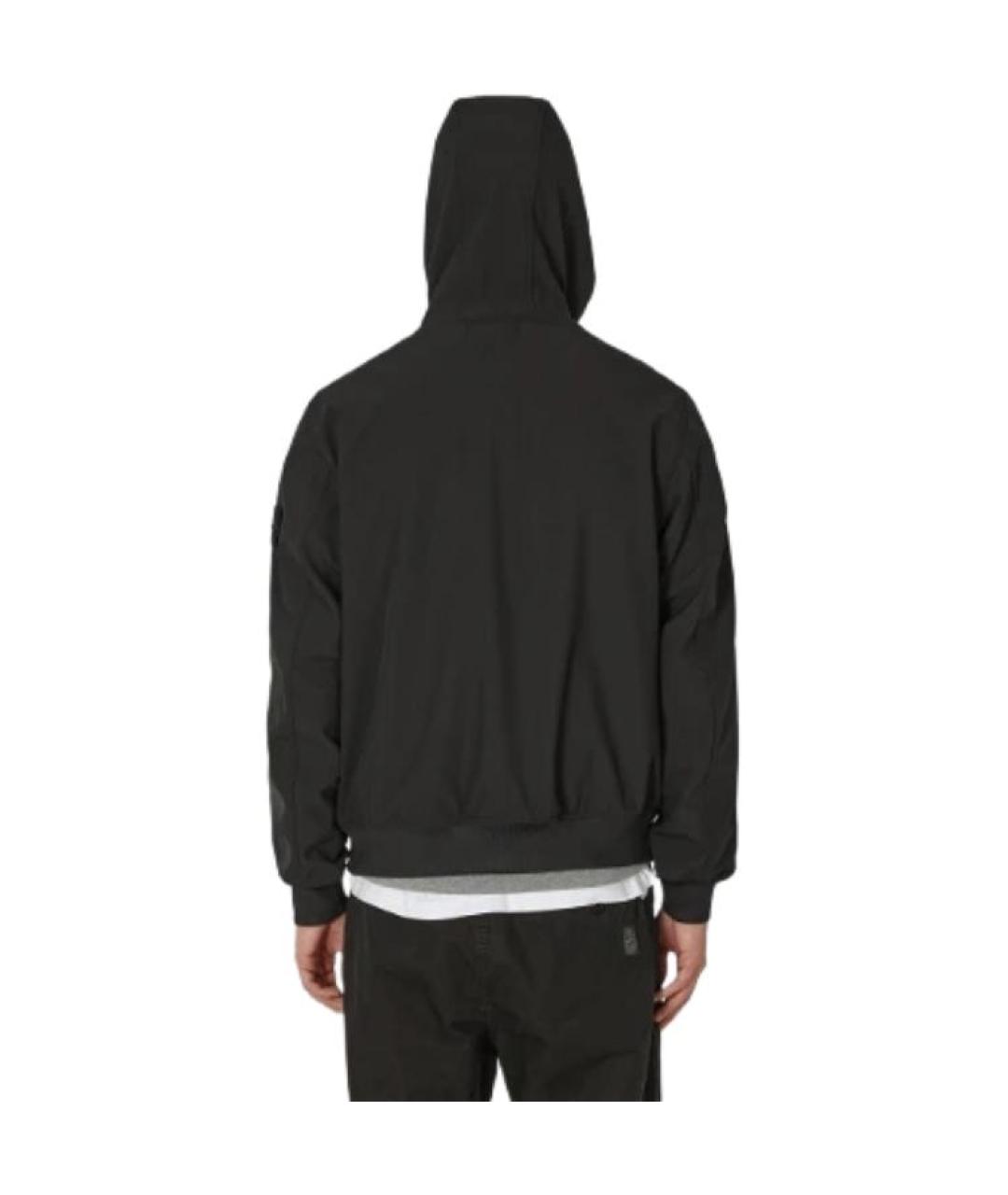 STONE ISLAND Черная куртка, фото 4