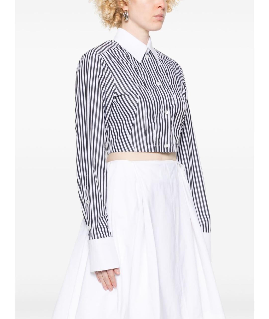 SPORTMAX Черная хлопковая рубашка, фото 5