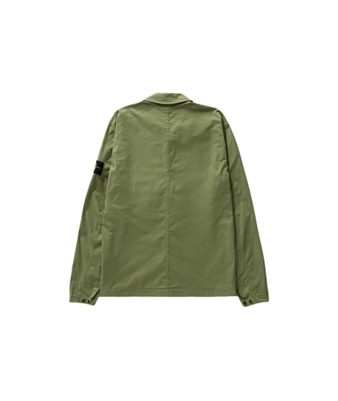 STONE ISLAND Зеленая куртка, фото 2
