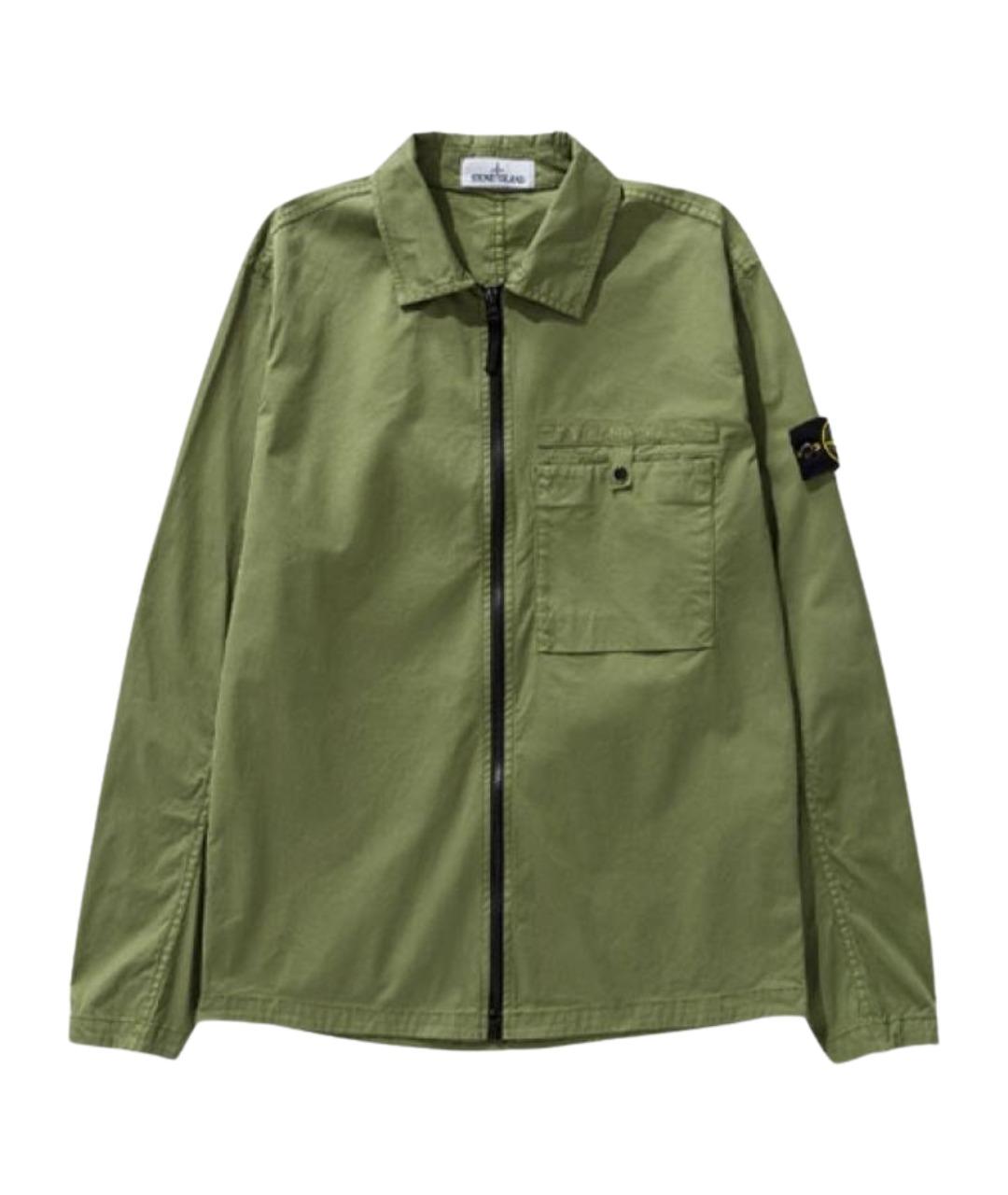 STONE ISLAND Зеленая куртка, фото 1