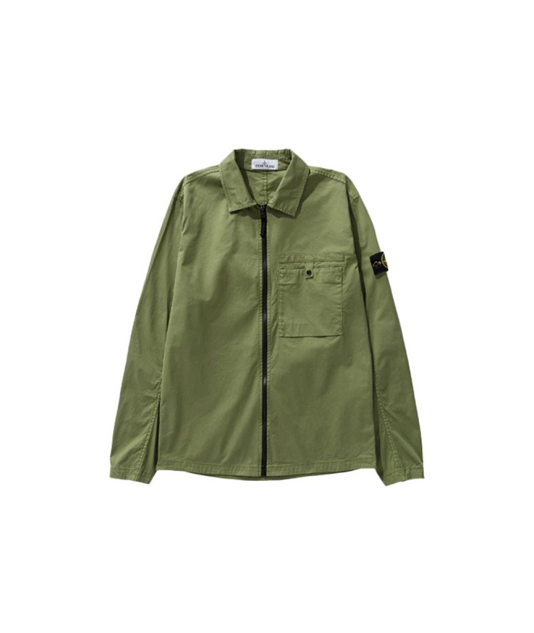 STONE ISLAND Зеленая куртка, фото 6