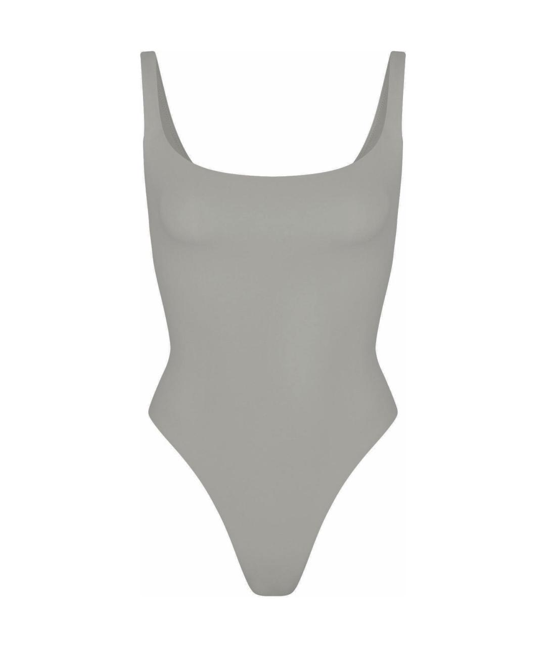 SKIMS Серое боди, фото 1