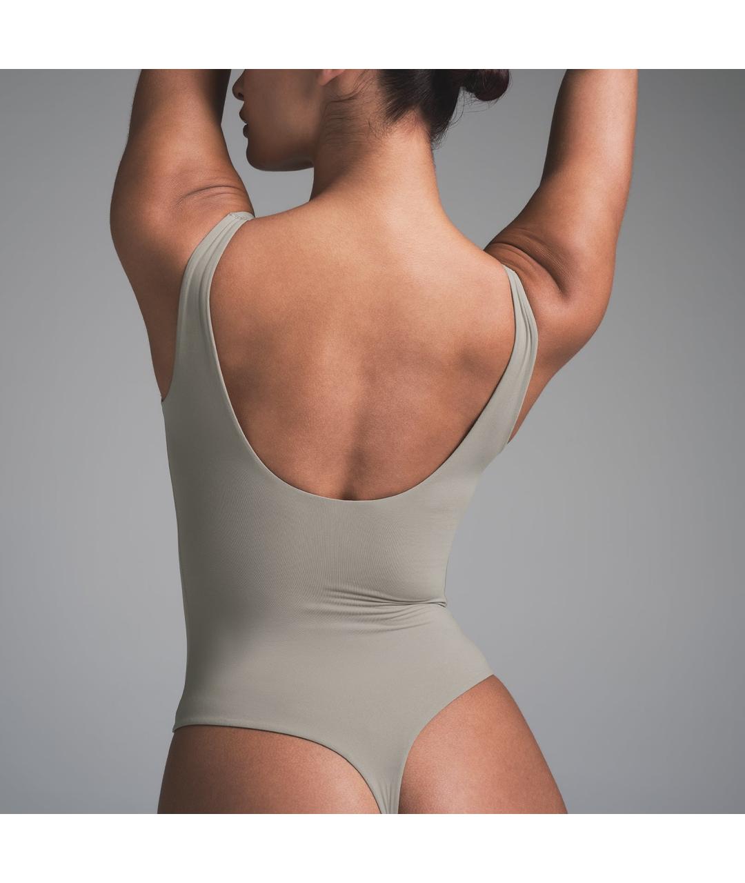 SKIMS Серое боди, фото 2