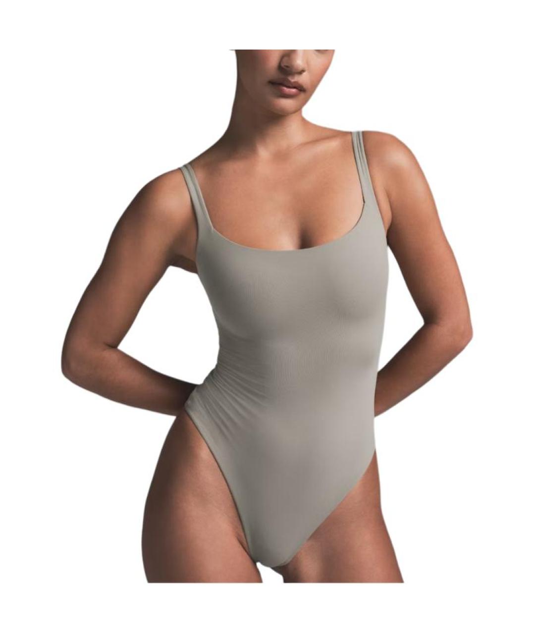 SKIMS Серое боди, фото 5