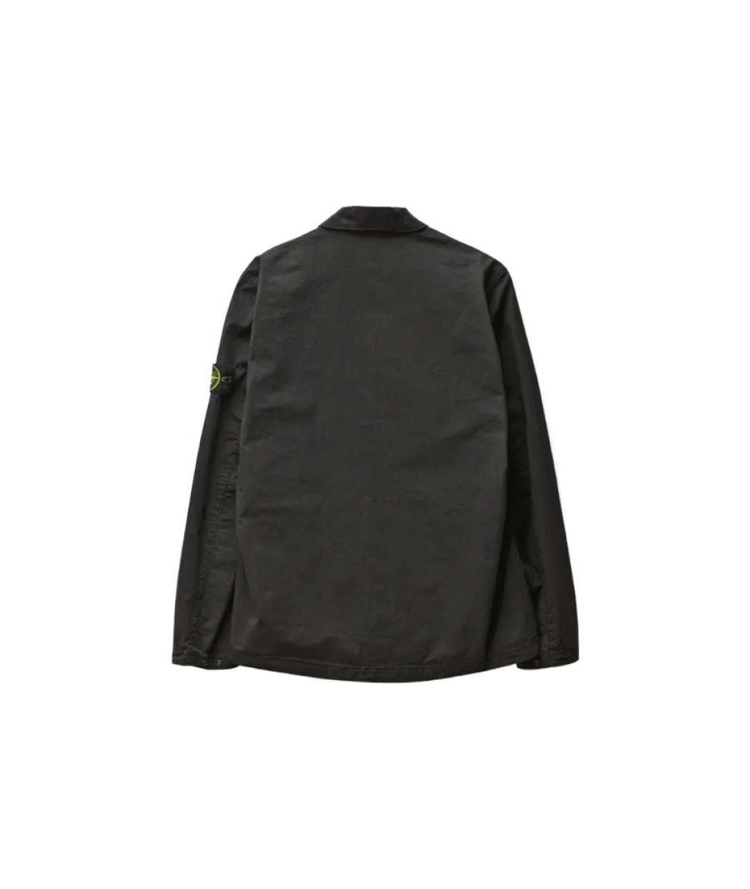 STONE ISLAND Черная куртка, фото 2