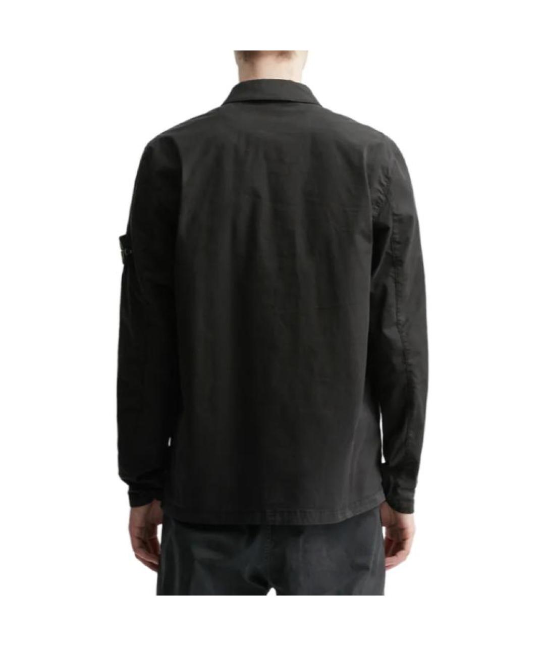 STONE ISLAND Черная куртка, фото 5