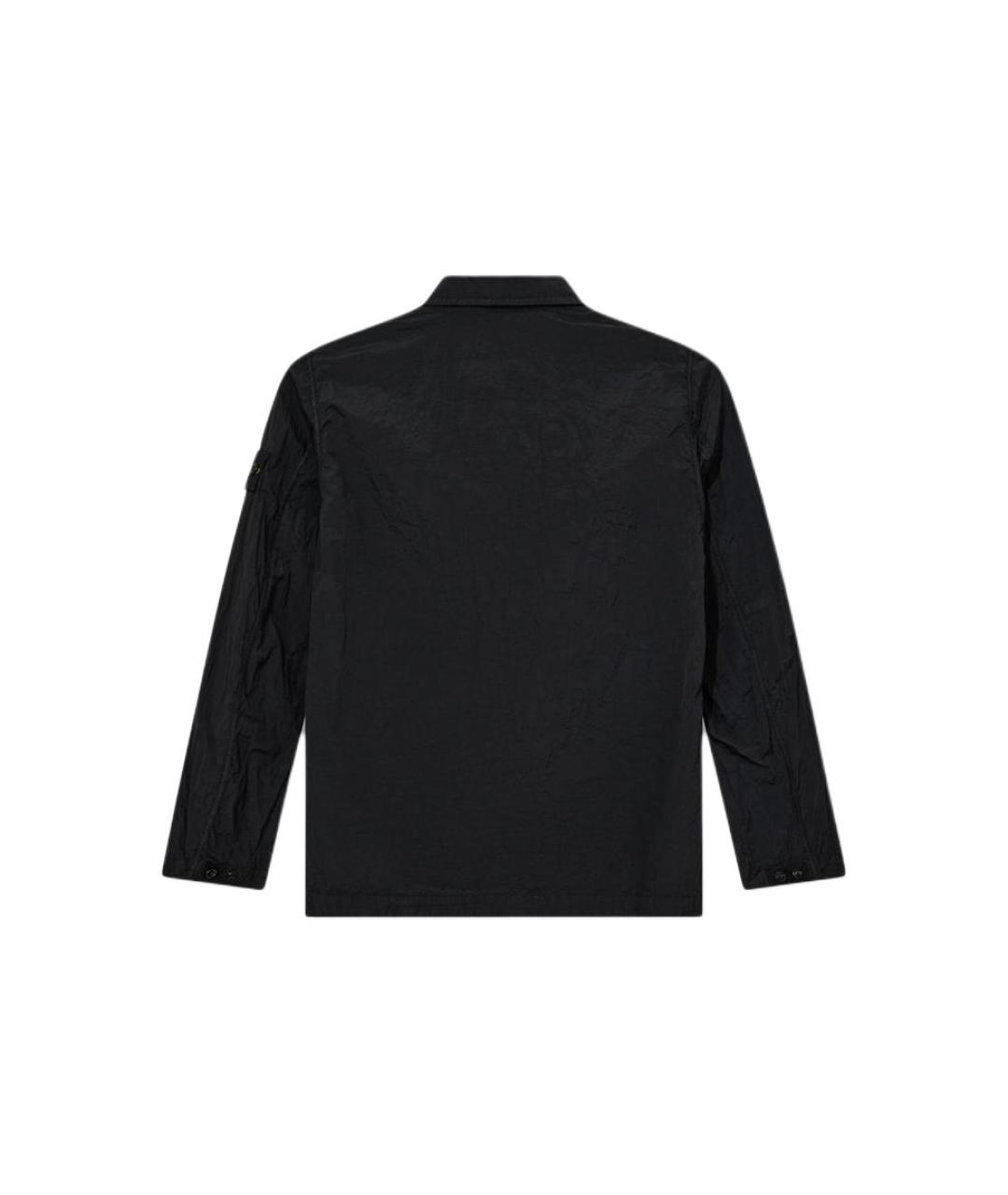 STONE ISLAND Черная куртка, фото 2