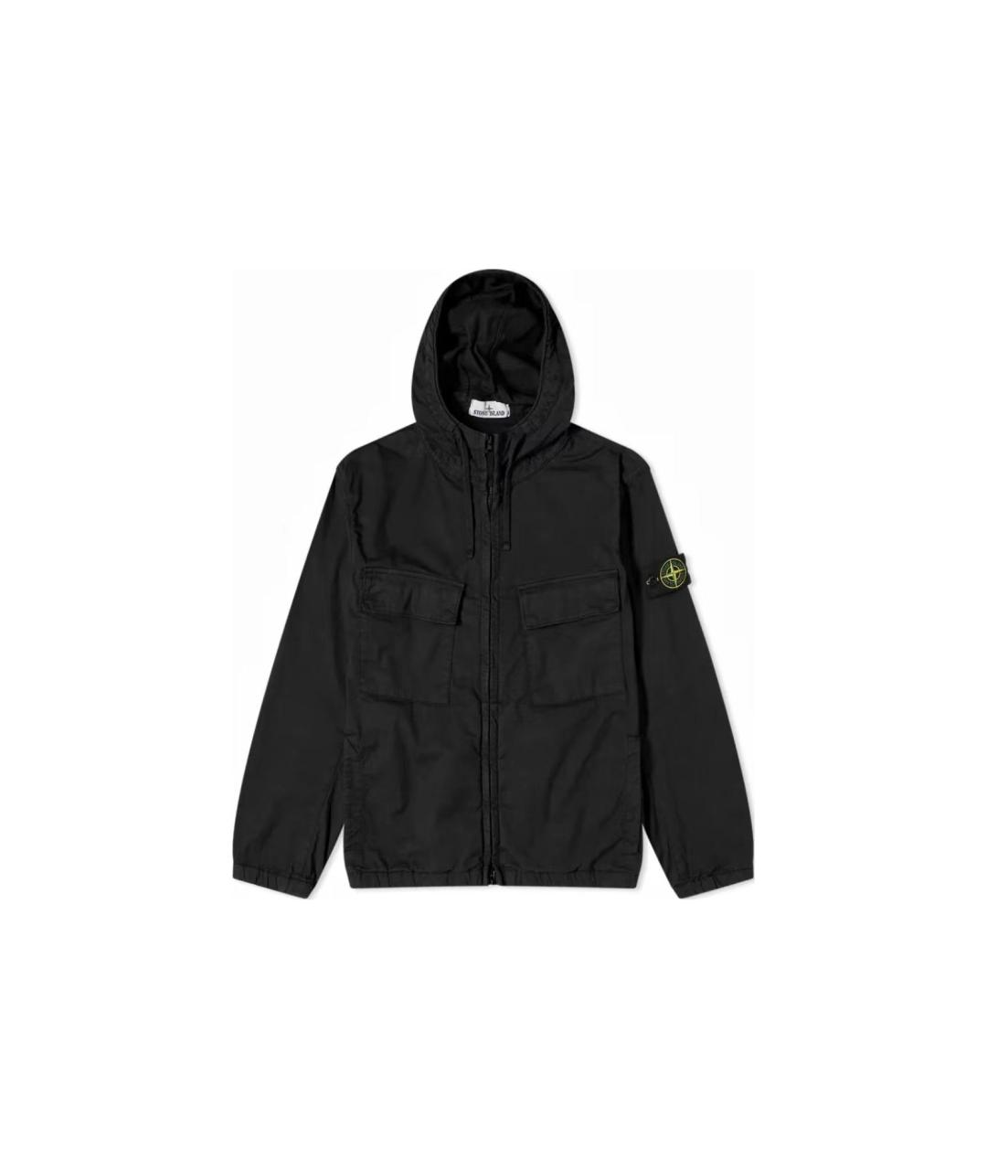 STONE ISLAND Черная куртка, фото 1