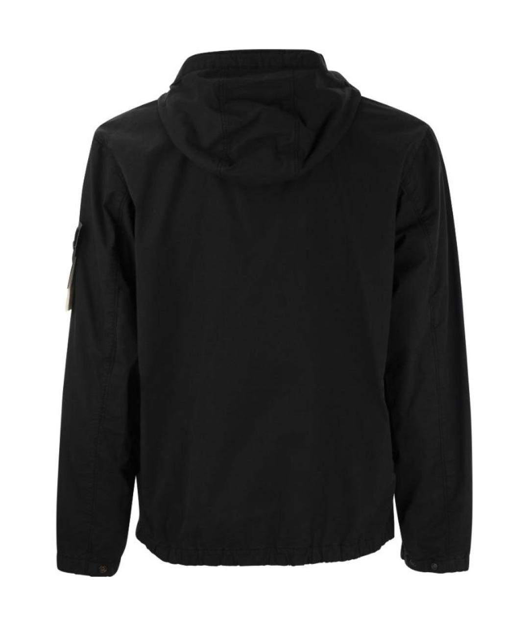 STONE ISLAND Черная куртка, фото 3