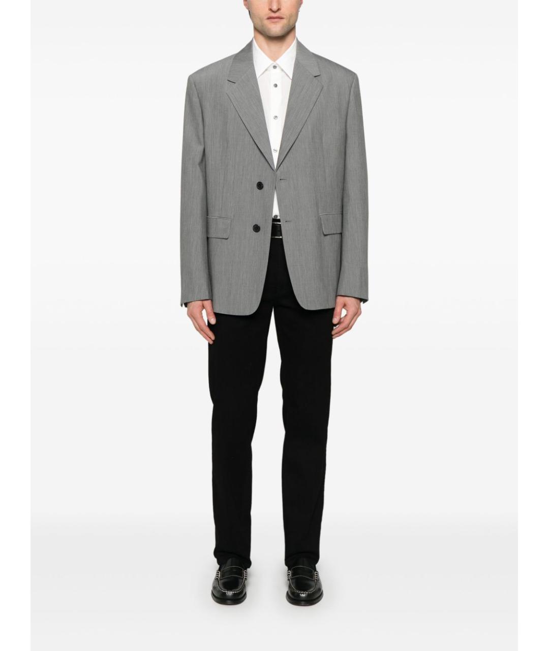 EMPORIO ARMANI Белая хлопковая кэжуал рубашка, фото 3