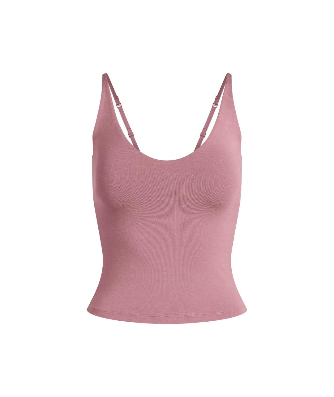 SKIMS Розовая майка, фото 1