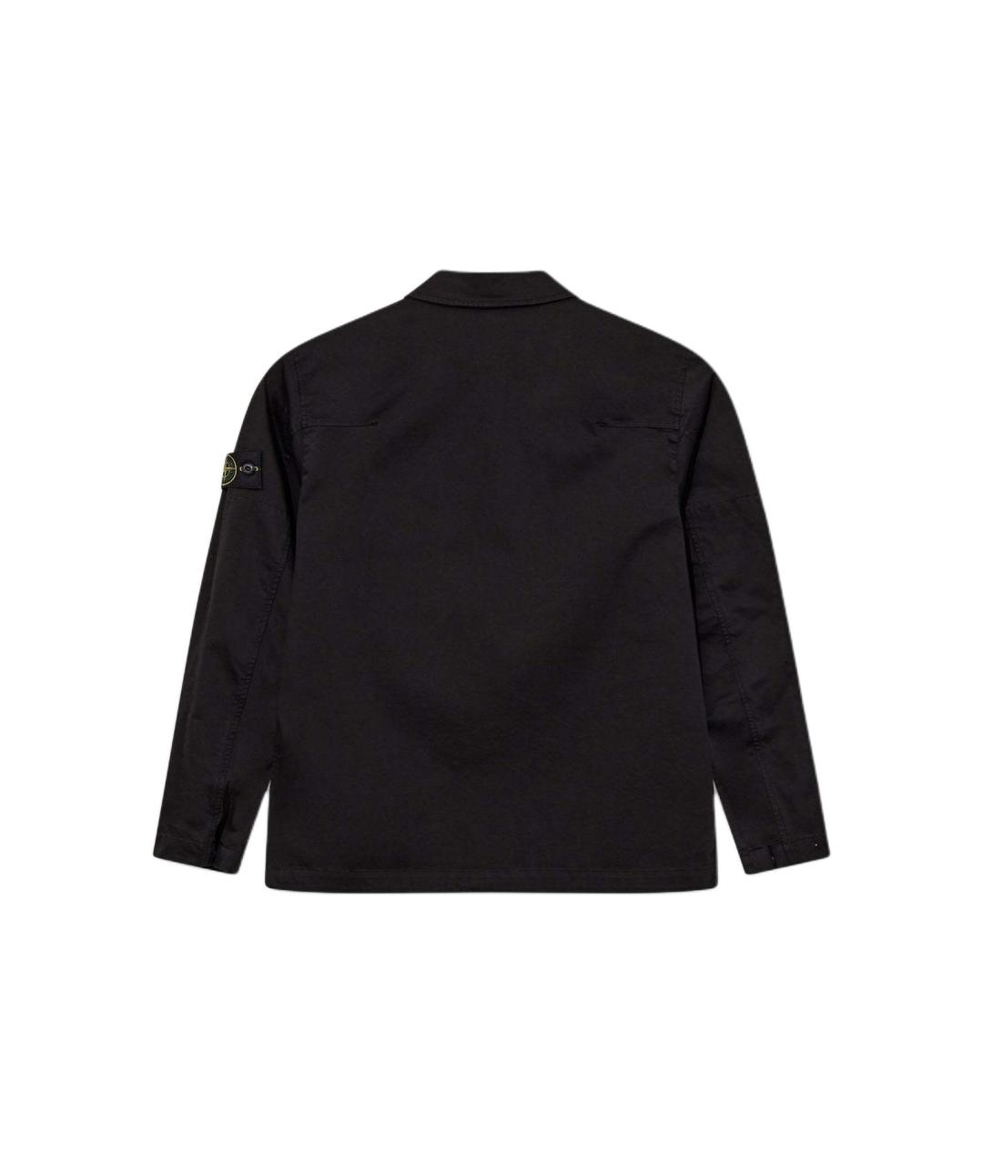 STONE ISLAND Черная куртка, фото 2