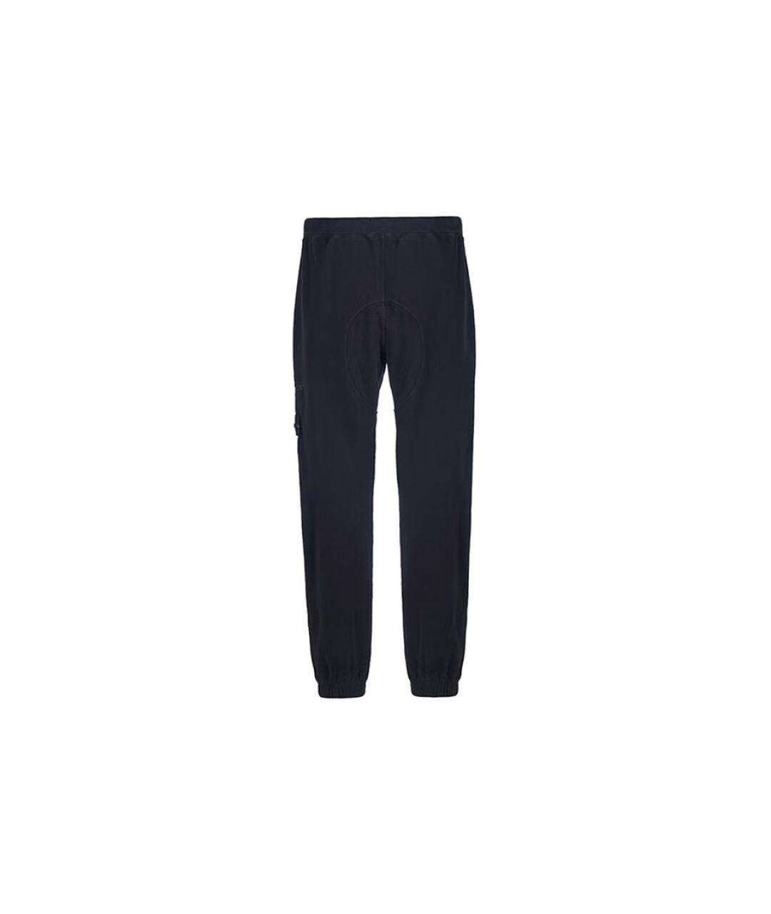 STONE ISLAND Черные повседневные брюки, фото 2