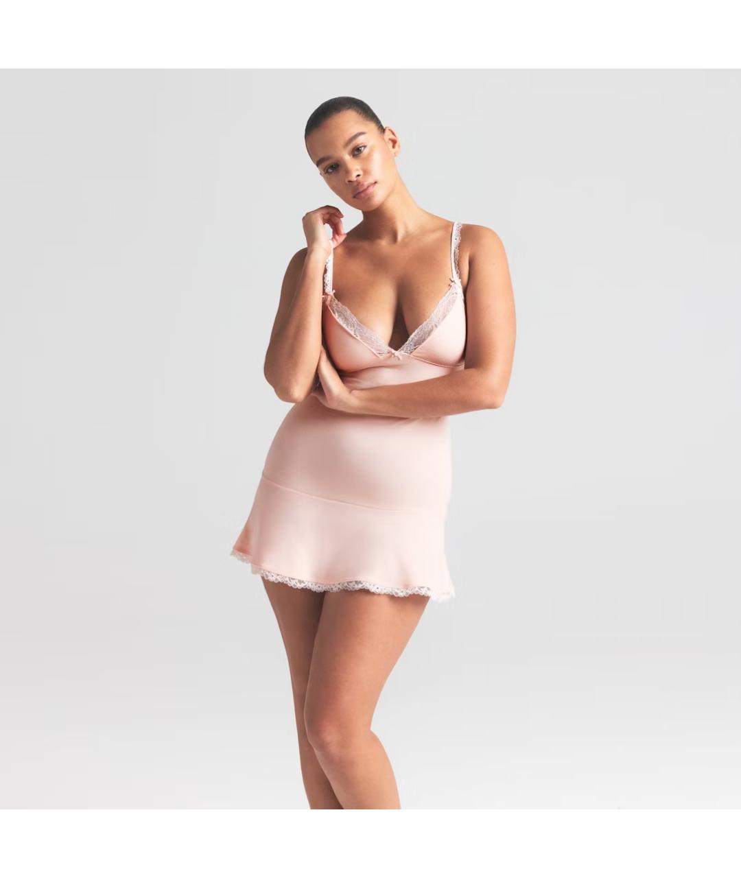 SKIMS Розовая пижамы и сорочки, фото 2