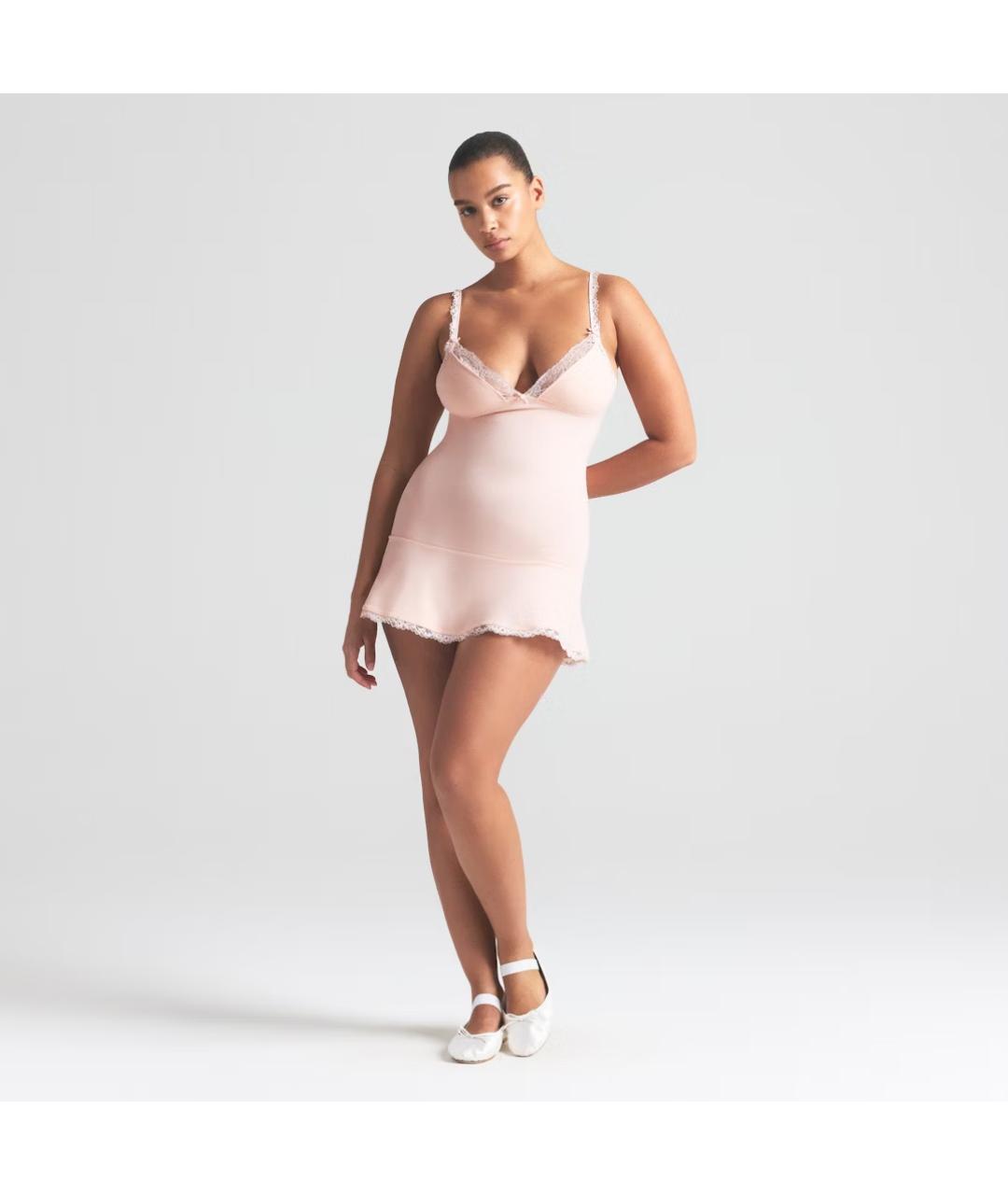 SKIMS Розовая пижамы и сорочки, фото 4