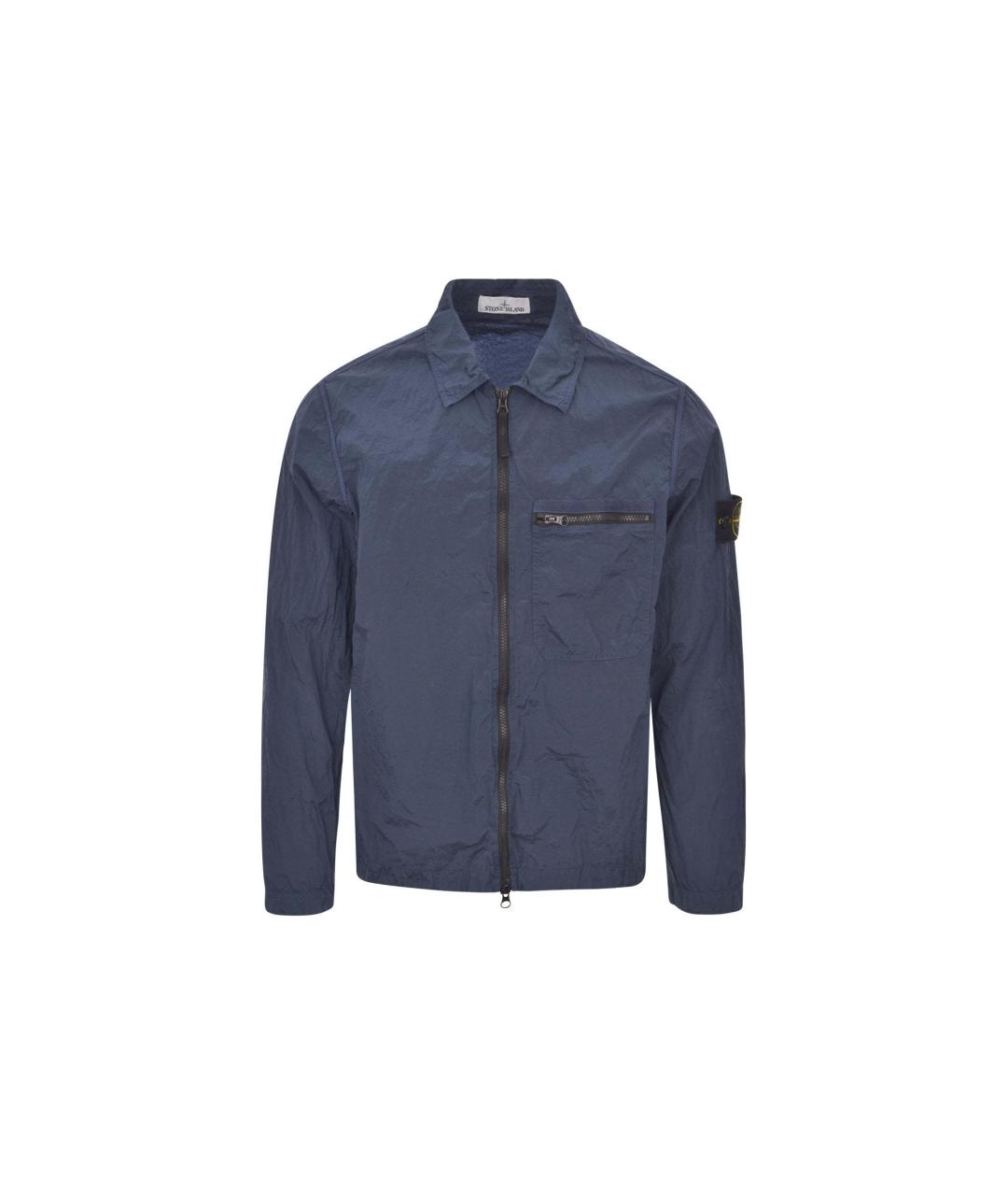 STONE ISLAND Синяя куртка, фото 1