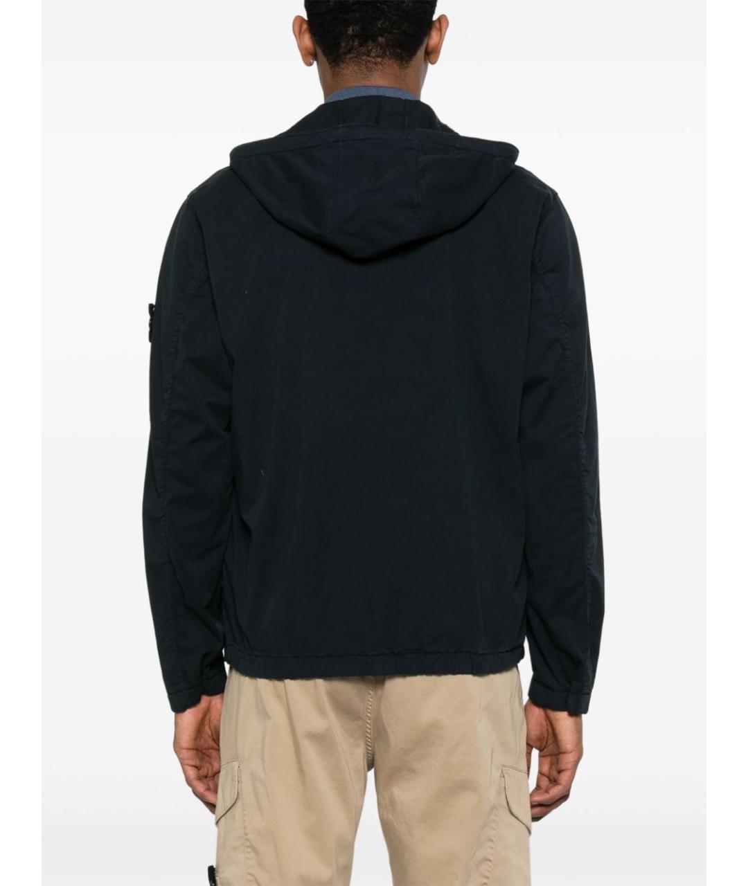 STONE ISLAND Синяя хлопковая куртка, фото 4