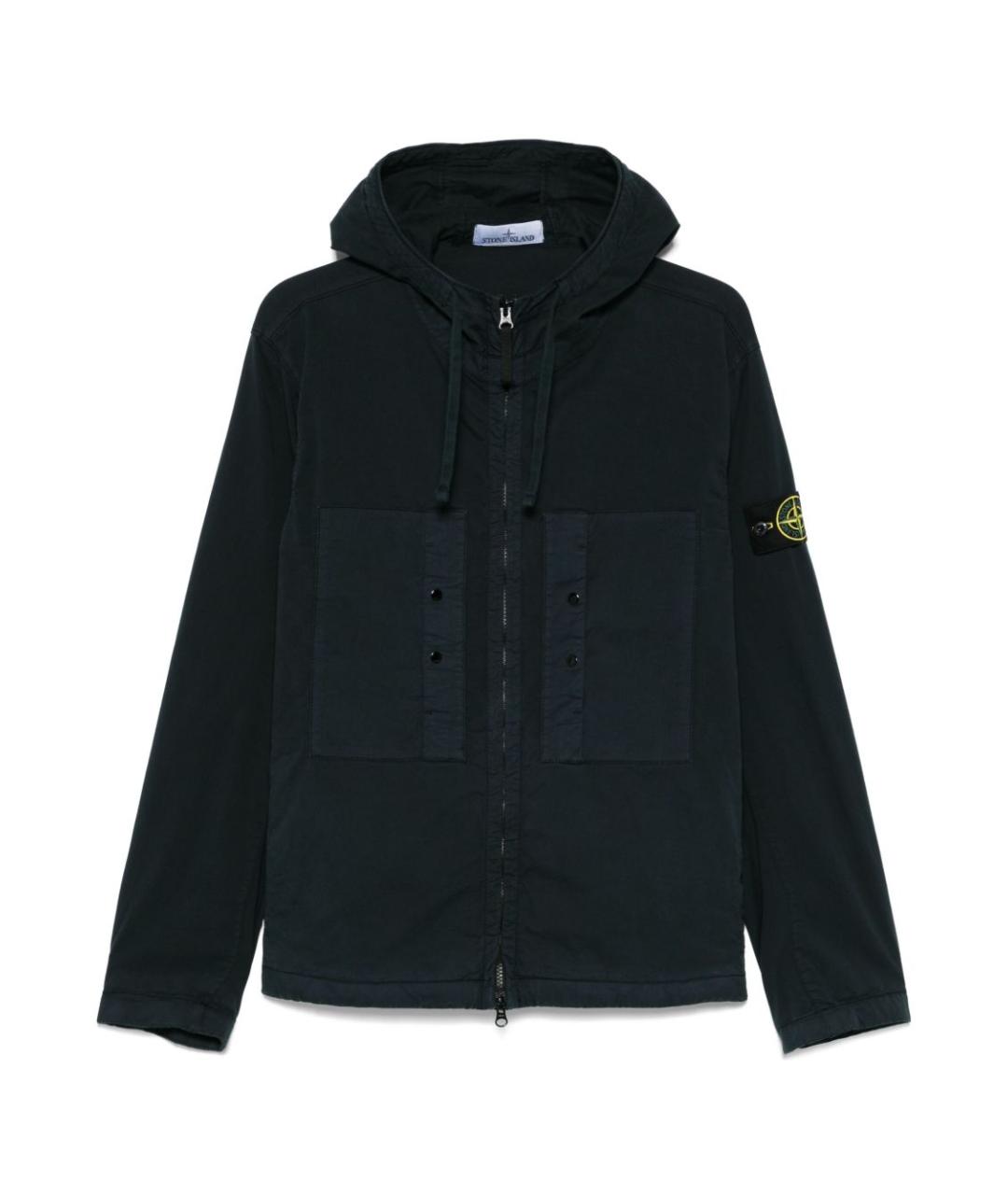 STONE ISLAND Синяя хлопковая куртка, фото 1