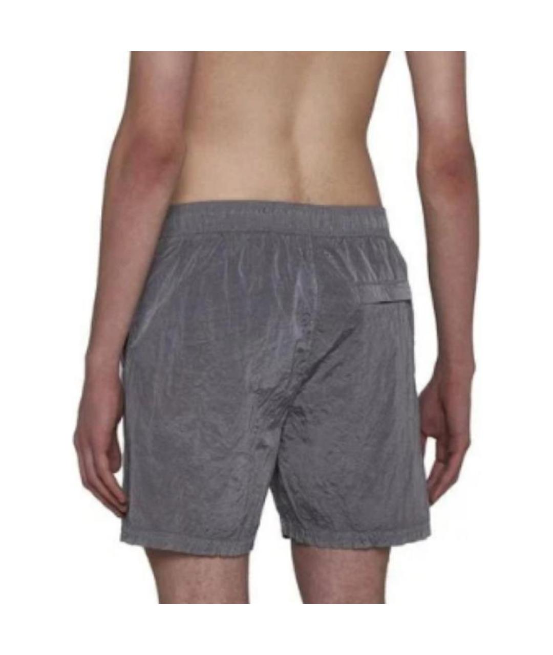 STONE ISLAND Серые шорты, фото 3