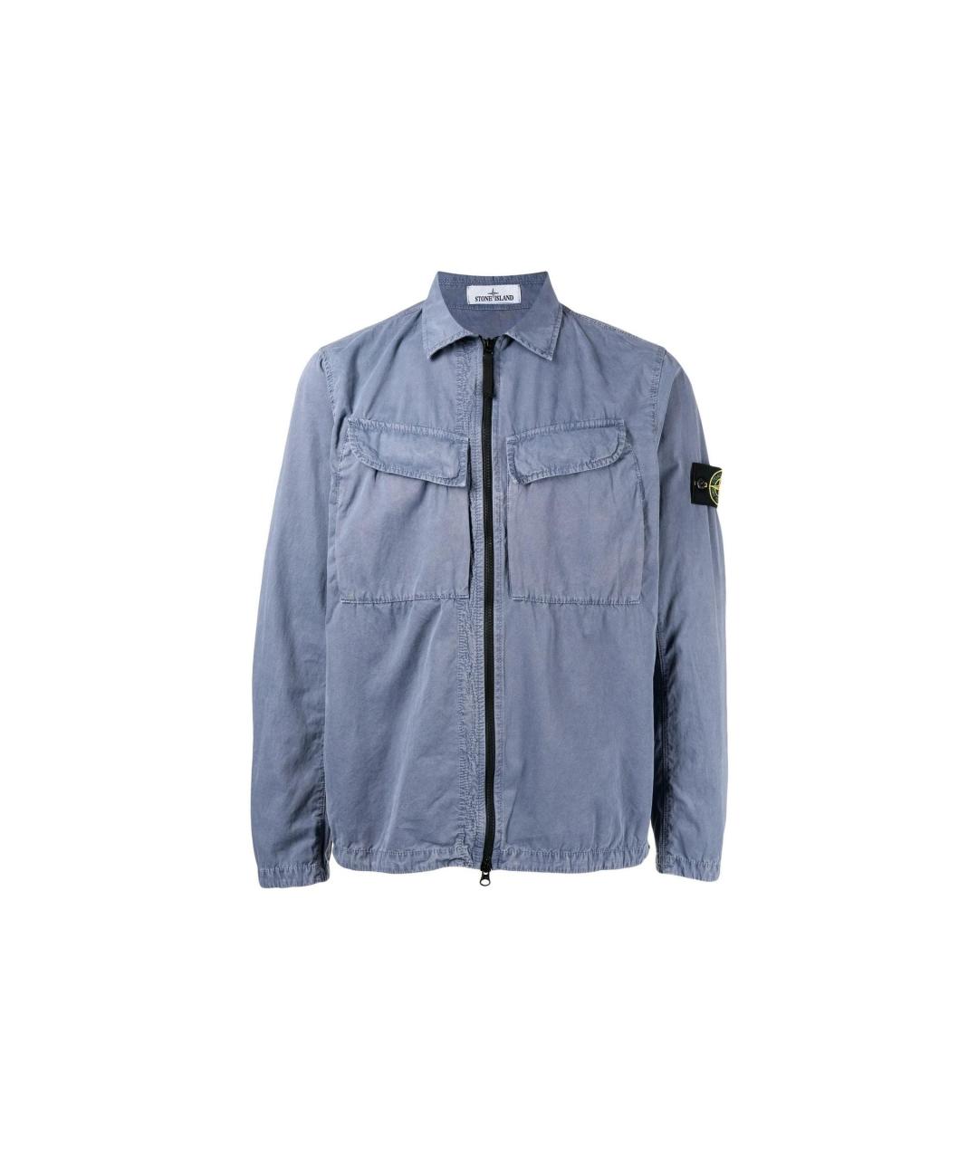 STONE ISLAND Синяя куртка, фото 1