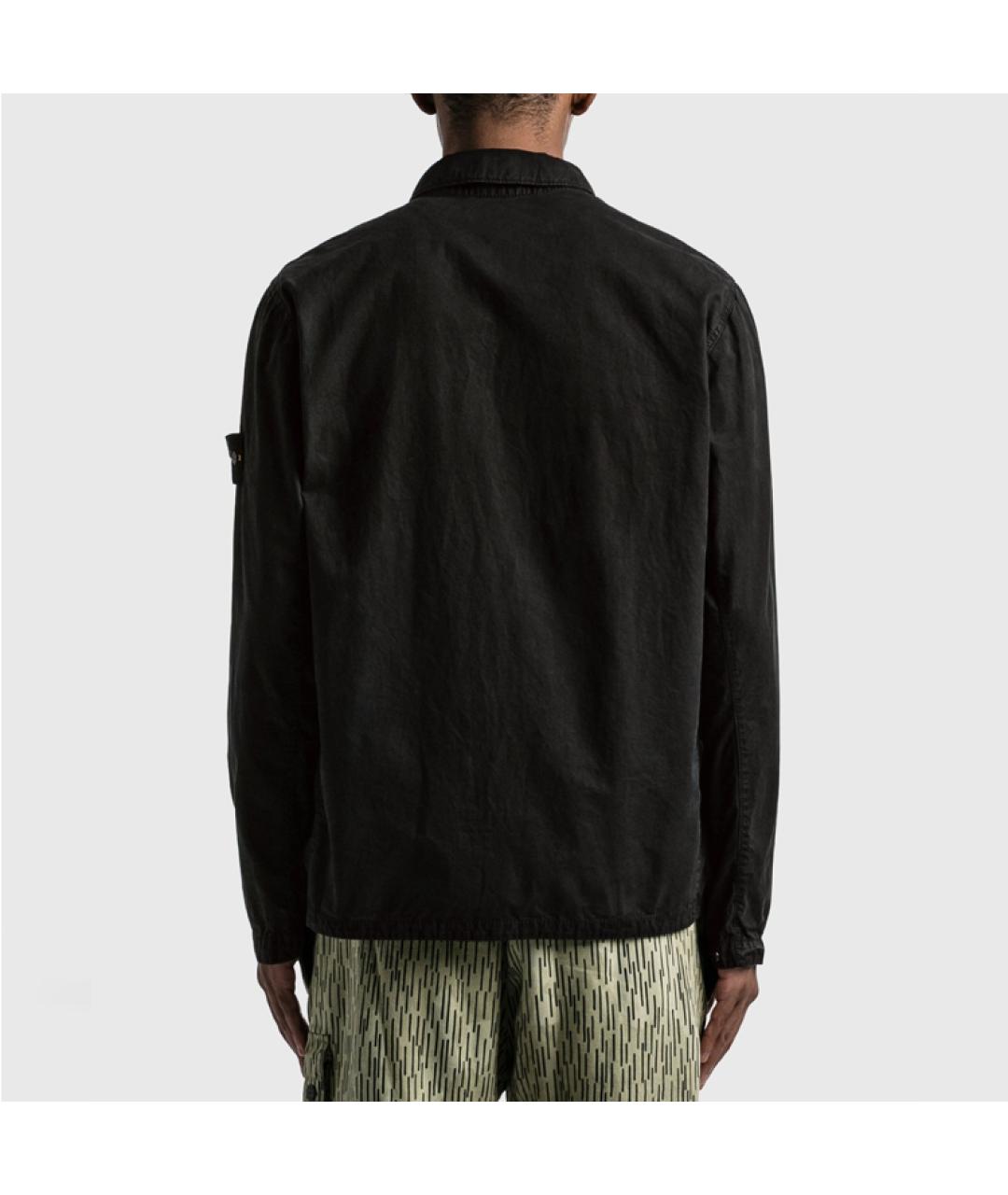 STONE ISLAND Черная куртка, фото 5