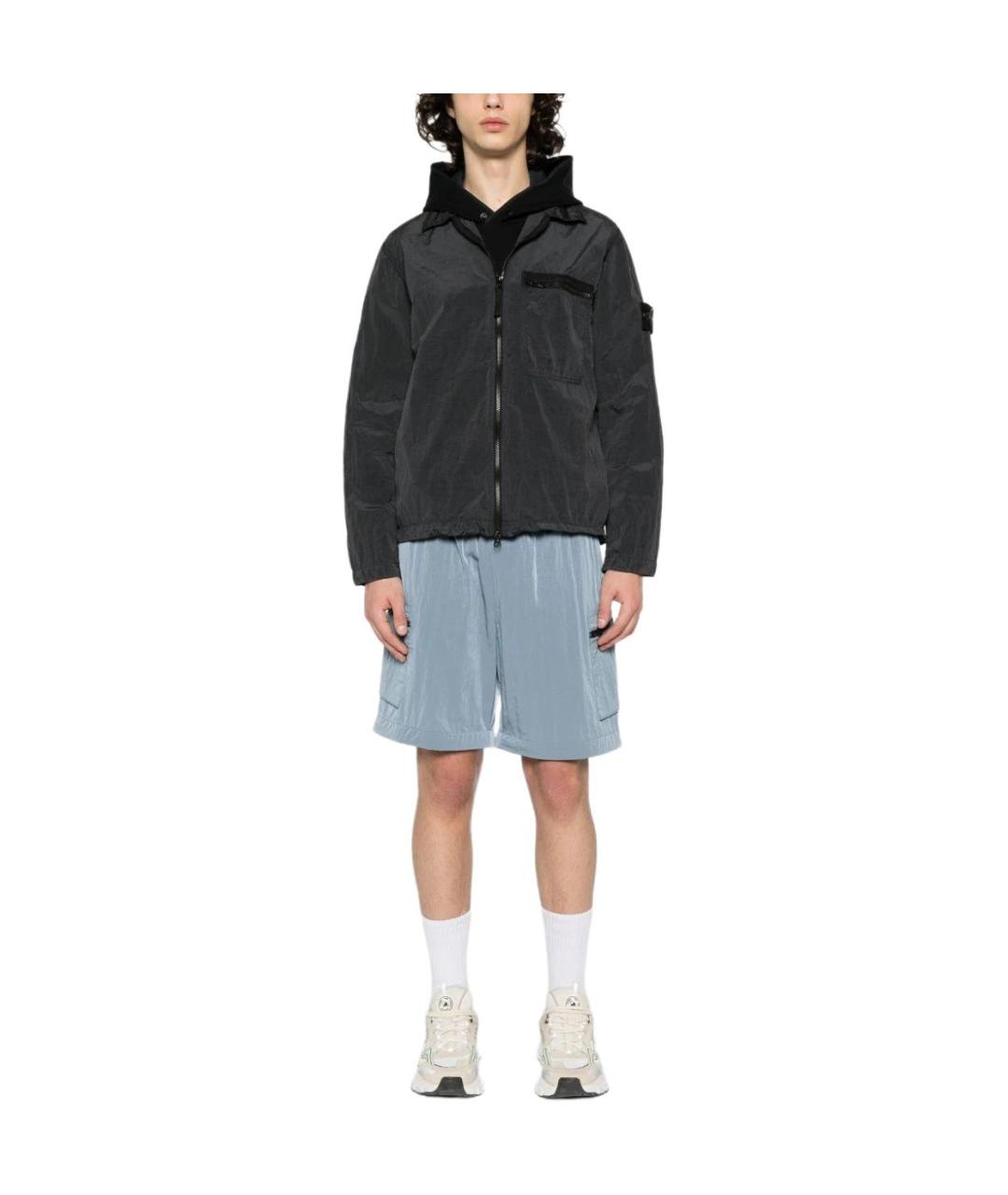 STONE ISLAND Серая куртка, фото 4