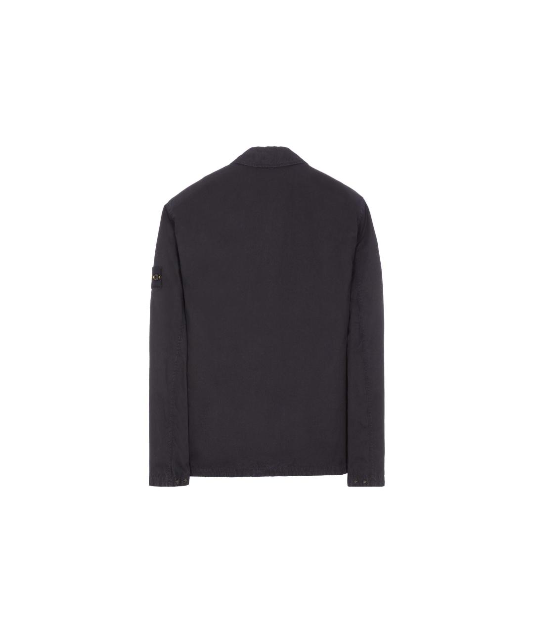 STONE ISLAND Черная куртка, фото 2