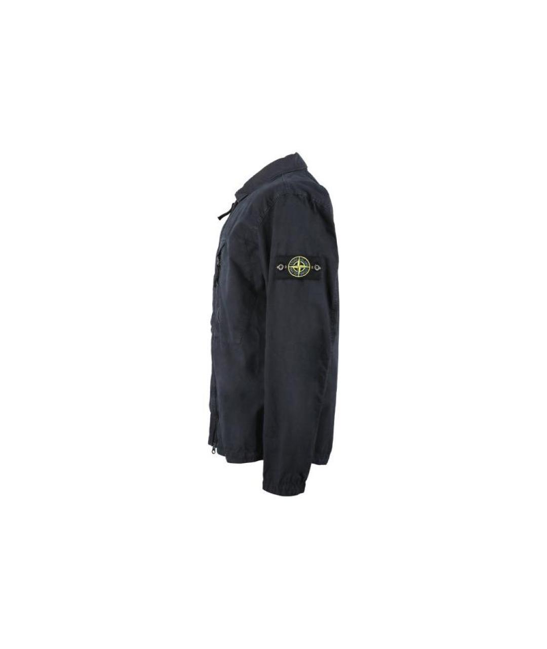 STONE ISLAND Черная куртка, фото 3